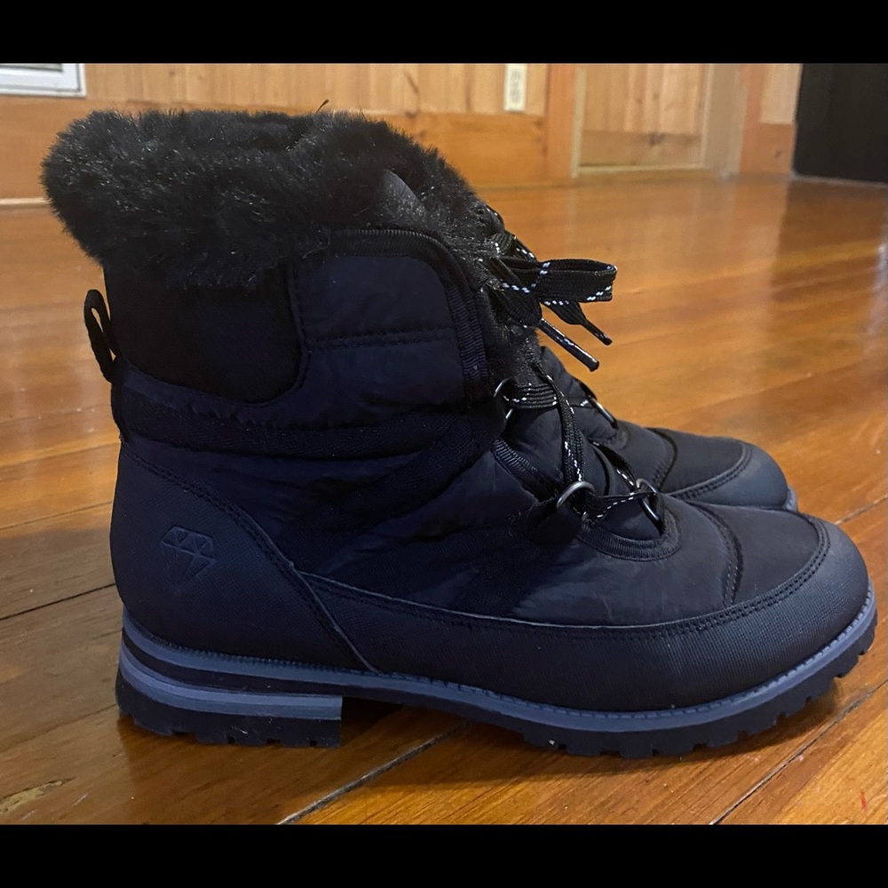 Black Boots Womens 10